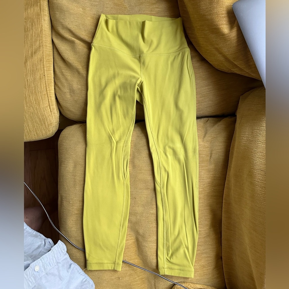 Lululemon align pants, size 8, worn once limited color.